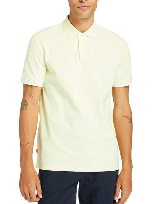 TIMBERLAND SS MR Polo en coton vert lumineux - chemise polo