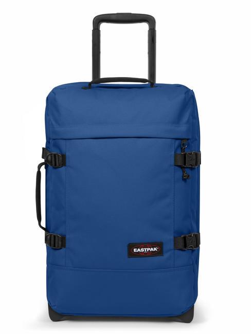 EASTPAK TRANVERZ S Chariot à bagages à main bleu chargé - Valises cabine
