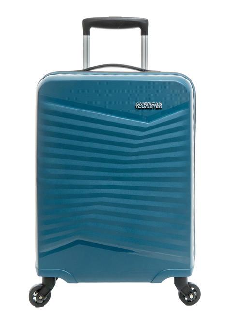 AMERICAN TOURISTER JETDRIVER 2.0 Chariot à bagages à main bleu sarcelle - Valises cabine