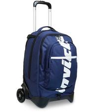 INVICTA NEW PLUG Logo  Sac &agrave; dos avec chariot bleu patriote - Sacs &agrave; dos &agrave; roulettes - 1