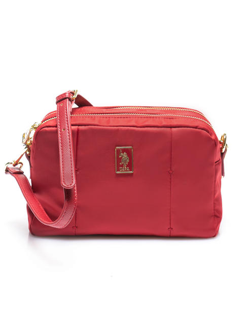 U.S. POLO ASSN. S.U.A. POLO ASSN. BIRMINGHAM Mini sac à bandoulière sac à bandoulière bay city à rabat rouge - Sacs pour Femme