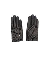 TOSCA BLU guanto in pelle con strass  - Gants
