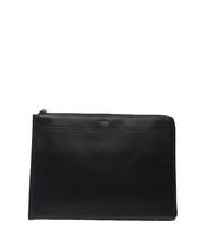 TRUSSARDI BUSINESS Porte document NOIR - &Eacute;tui pour tablette & Organiseur - 1