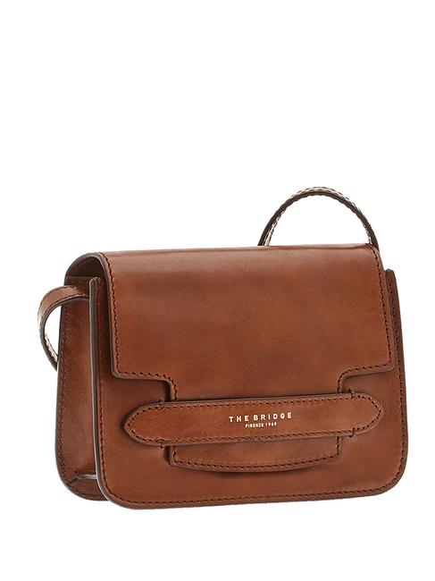 THE BRIDGE LUCREZIA Mini sac porté épaule MARRON - Sacs pour Femme