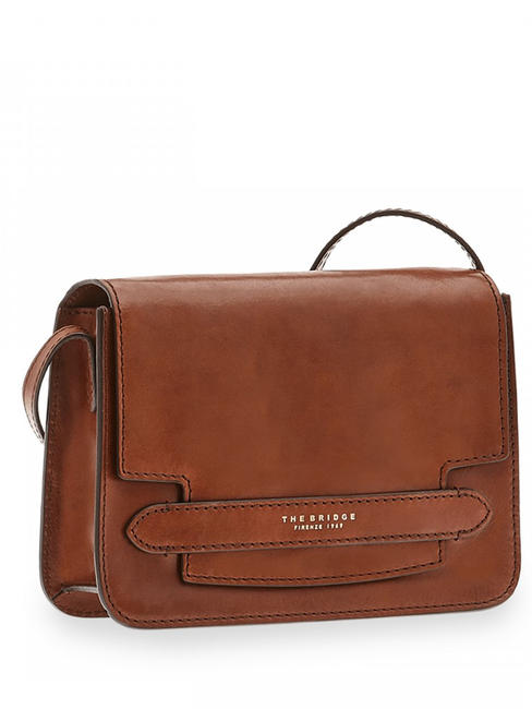 THE BRIDGE LUCREZIA Mini sac porté épaule MARRON - Sacs pour Femme