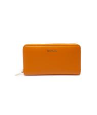 COCCINELLE METALLIC SOFT Grand portefeuille zipp&eacute; Gingembre - Portefeuilles Femme - 1