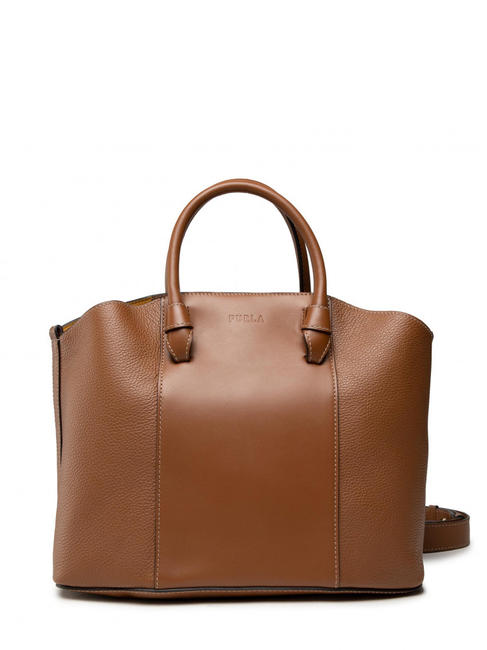 FURLA MIASTELLA Sac à main avec bandoulière Cognac - Sacs pour Femme
