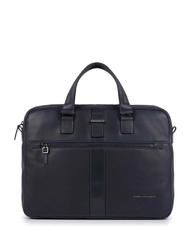 PIQUADRO CAMPIONARIO - BAE Mallette BAE pour PC 14 " bleu - Porte Documents Travail - 1