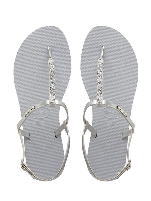 HAVAIANAS YOU RIVIERA CRYSTAL Tongs à brides bla / stegr - Chaussures Femme