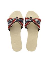 HAVAIANAS YOU SAINT TROPEZ FITA Des sandales beige - Chaussures Femme - 1