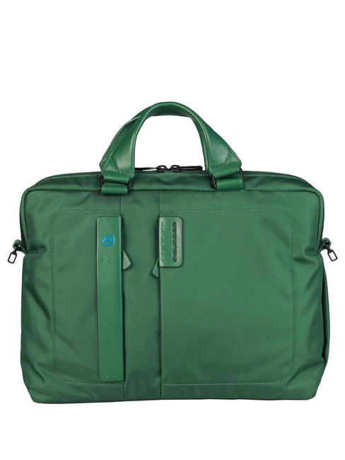 PIQUADRO Porte document Ligne PULSE P16, pour ordinateur portable 14" VERT - Porte Documents Travail