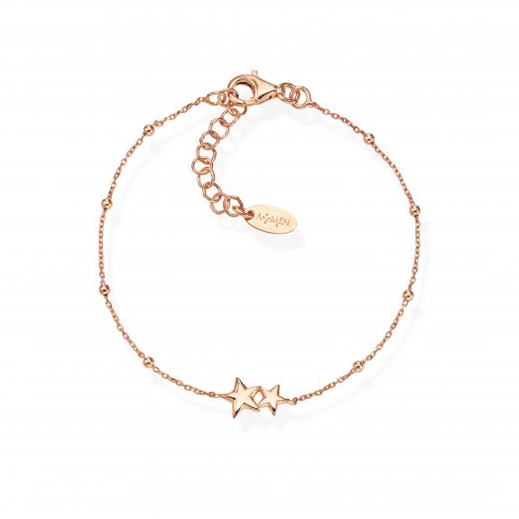 AMEN COCCOLE Bracelet en argent rose Rose - Bracelets