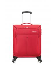 AMERICAN TOURISTER SMARTFLY 19IN Chariot &agrave; bagages semi-rigide rouge - Valises cabine - 1