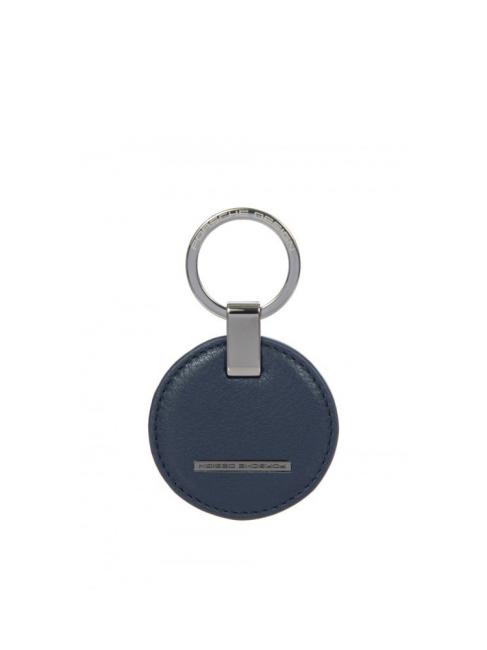 PORSCHE DESIGN CIRCLE Porte-clés en cuir bleu - Porte-clés