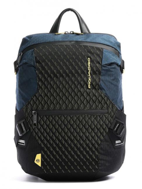 PIQUADRO PQ-Y 14 "sac à dos pour ordinateur portable bleu jaune - Sacs à dos pour ordinateur portable