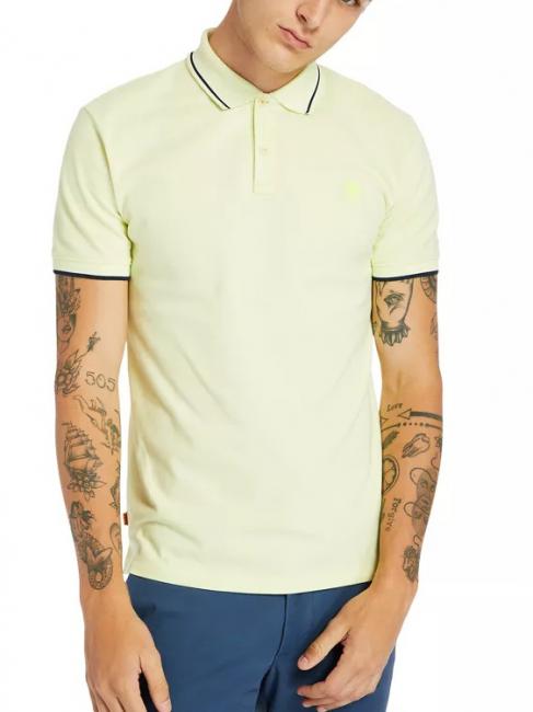 TIMBERLAND MR PIQUE Polo à manches courtes vert lumineux - chemise polo