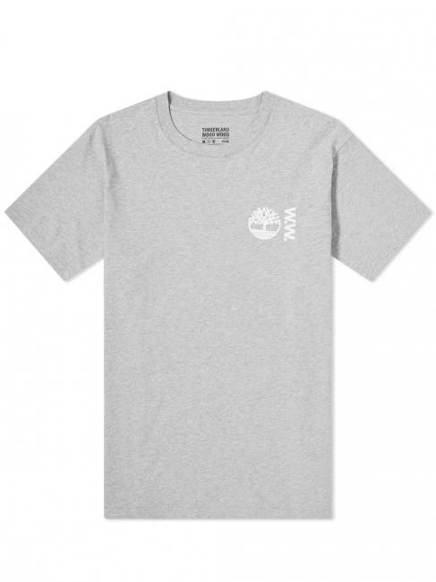TIMBERLAND WW T-shirt en cotton gris moyen chiné - T-shirt