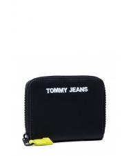 TOMMY HILFIGER TJW Petit portefeuille zipp&eacute; le noir - Portefeuilles Femme - 1