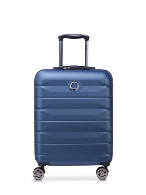 DELSEY AIR ARMOUR Slim Chariot à bagages à main nuit bleue - Valises cabine