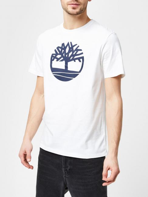 TIMBERLAND KBEC RIVER T-shirt à manches courtes blanc - T-shirt