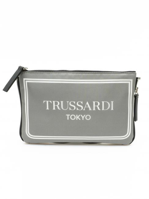 TRUSSARDI CITY POCKET Pochette à main gris tokyo - Sacs pour Femme
