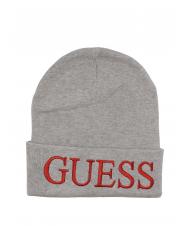 GUESS berretto beanie Logo gris - Bonnets - 1