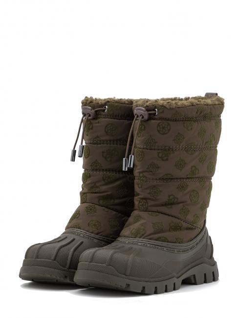 GUESS AMORO Chaussures après-ski Olives - Chaussures Femme