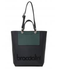 BRACCIALINI MY ONE Shopper main / &eacute;paule vert noir - Sacs pour Femme - 1