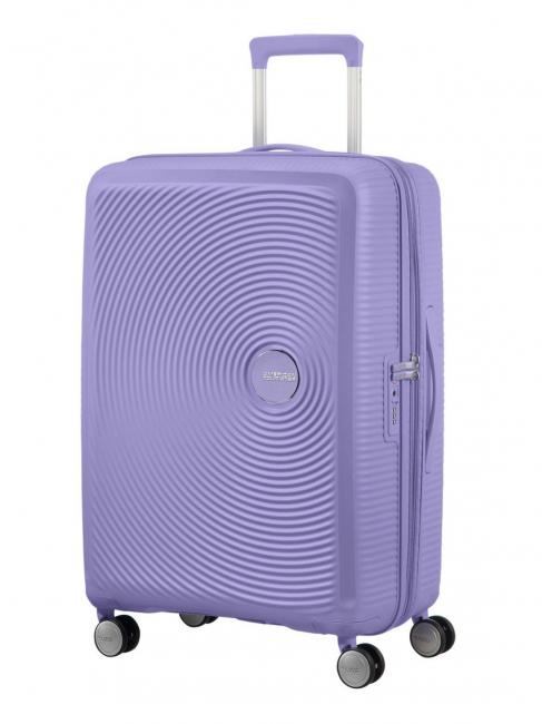 AMERICAN TOURISTER SOUNDBOX SPINNER Chariot moyen, extensible lavande - Valises Rigides