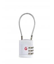 SAMSONITE  GLOBAL TRAVEL Cadenas avec c&acirc;ble et combinaison TSA ALU - Accessoires Voyage - 1