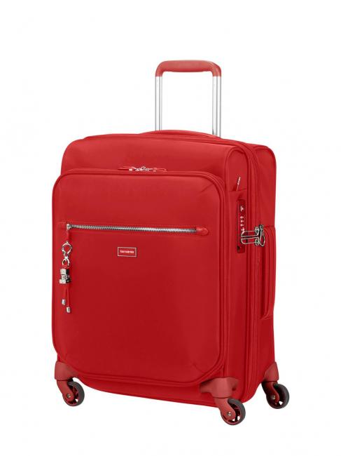 SAMSONITE KARISSA BIZ  Chariot à bagages à main, extensible formule rouge - Valises cabine
