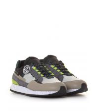 NORTH SAILS RW-03 EARTHQUAKE Basket gris / noir / citron vert - Chaussures Homme - 1