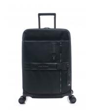 PIQUADRO TOKYO Chariot &agrave; bagages &agrave; main Noir - Valises cabine - 1