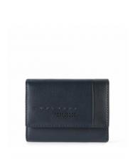 PIQUADRO URBAN Porte-feuille en cuire bleu - Portefeuilles Homme - 1