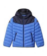 NAPAPIJRI k aerons h 1 giacca Veste &agrave; capuche bleu &eacute;blouissant - B&eacute;b&eacute; Vestes - 1
