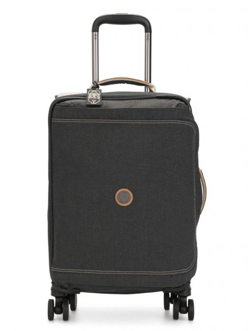 KIPLING EDGELAND SPONTANEUS Chariot à bagages à main gris décontracté - Valises cabine