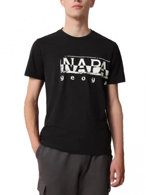 NAPAPIJRI SILEI T-shirt en cotton noir 041 - T-shirt