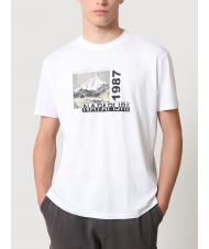 NAPAPIJRI SULE T-shirt en cotton blanc grp f8e - T-shirt - 1