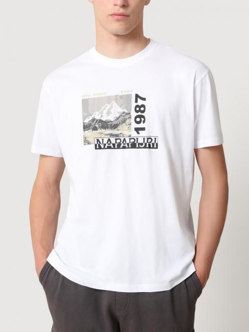 NAPAPIJRI SULE T-shirt en cotton blanc grp f8e - T-shirt
