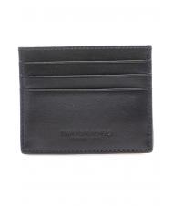 THE BRIDGE LORENZO Porte-cartes en cuir Noir - Portefeuilles Homme - 1