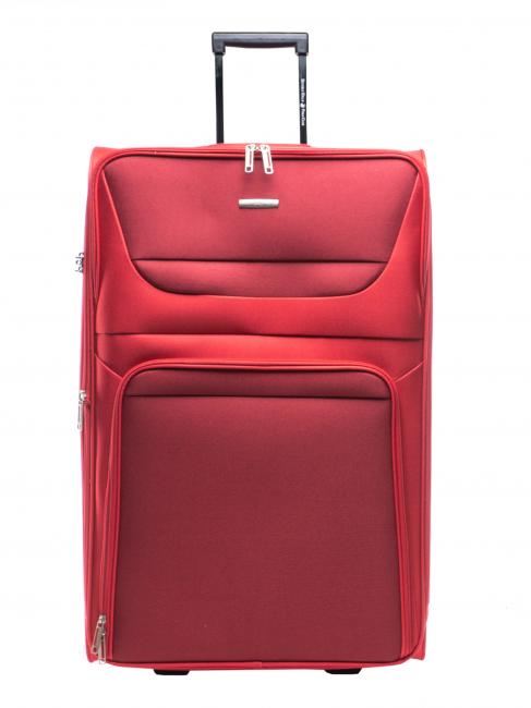 BEVERLY HILLS POLO CLUB TRAVEL Grand chariot, extensible ROUGE - Valises Semi-rigides