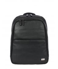 BRIC&rsquo;S TORINO Sac &agrave; dos pour ordinateur portable 13", en cuir Noir - Sacs &agrave; dos pour ordinateur portable - 1