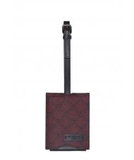 TRUSSARDI MONOGRAM Architectural Adresse de la porte rouge noir - Accessoires Voyage - 1