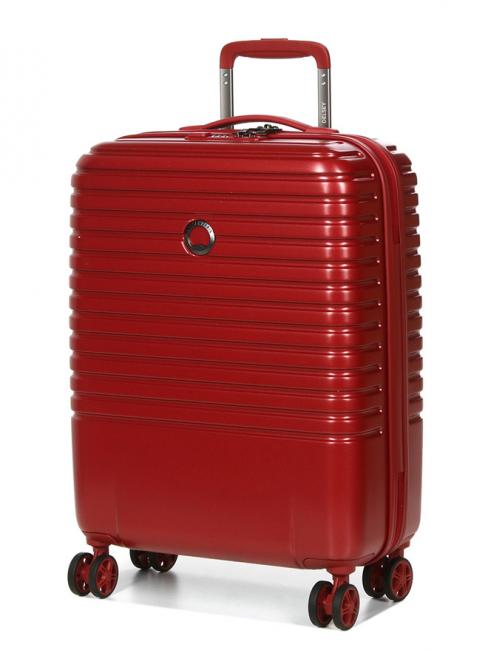 DELSEY CAUMARTIN PLUS  Chariot à bagages à main 4 roues doubles rouge - Valises cabine