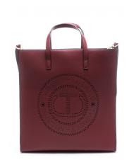 TWINSET LOGO FORELLATO Sac shopping vertical avec bandouli&egrave;re - Sacs pour Femme