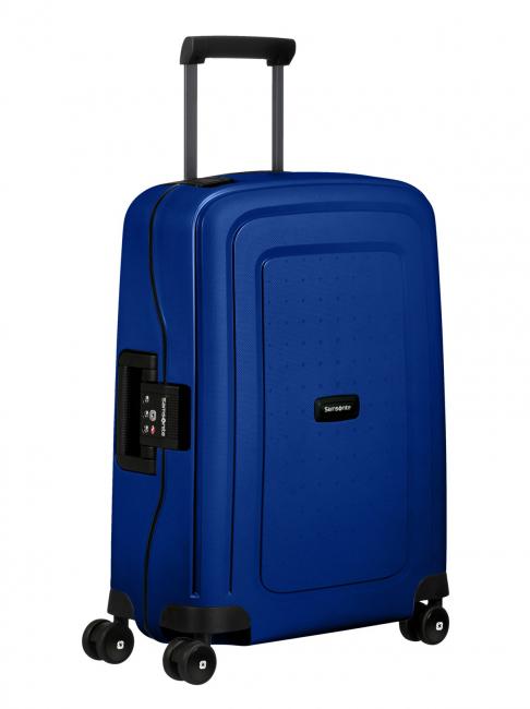 SAMSONITE Valise Ligne S'CURE, valise cabine bleu froid / noir - Valises cabine