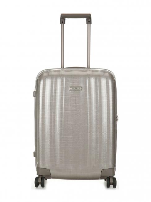 SAMSONITE Valise LITE-CUBE Spinner, valise cabine, ultrarésistante ivorygold - Valises Semi-rigides