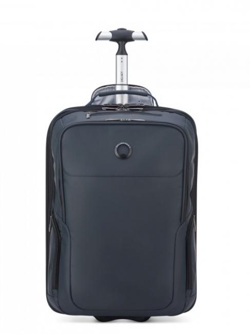 DELSEY PARVIS PLUS Sac à dos chariot bagage à main, support pc 17 " GRIS - Valises cabine