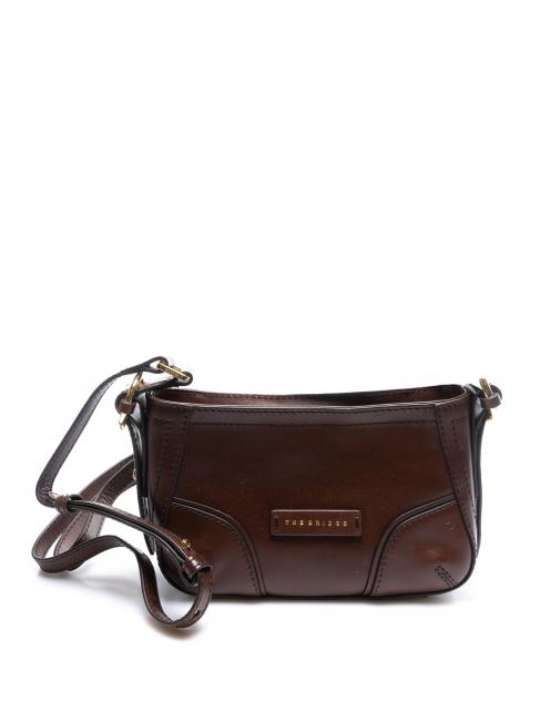 THE BRIDGE MATILDE Mini sac à bandoulière en cuir MARRON - Sacs pour Femme