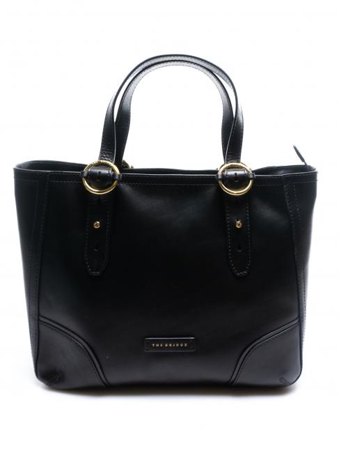 THE BRIDGE MATILDE Cabas en cuir black Gold - Sacs pour Femme